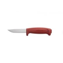 Morakniv BASIC 511 Knife - Carbon Steel - Red