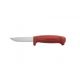 Morakniv BASIC 511 Knife - Carbon Steel - Red