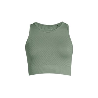 CASALL Essential Block Seamless Sport Top dusty green