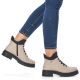48. Waterproof, Comfortable Beige Women’s Insulated Ankle Boots Rieker Y3163-60