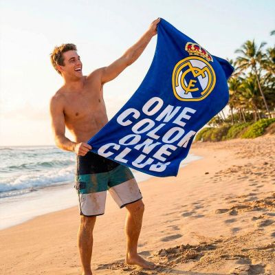 6. Real Madrid towel 70x140 cm beach towel Jr 2200010392