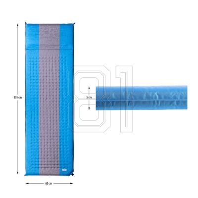 7. Nils Camp NC4340 Self-inflating mat 15-05-013