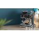 8. Philips PSA3218/10 Coffee Machine Barista Brew 15 bar pump pressure Built-in milk frother Semi-automatic 1350 W Black