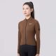 3. Rockbros YDWT006 TVI women's cycling jersey insulated autumn/winter M - brown