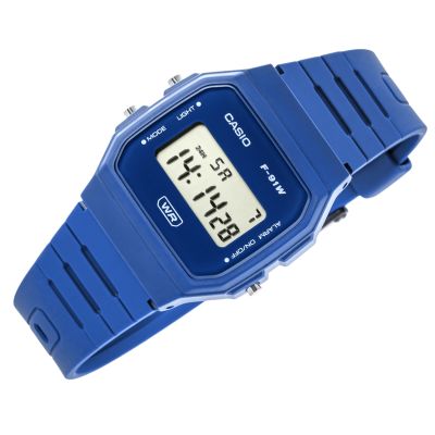 2. CASIO Unisex Watch F-91WB-2A1DF + BOX