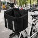 7. Wozinsky fabric bicycle basket large - black