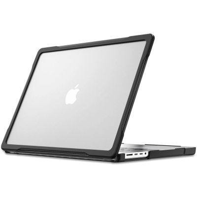 2. Tech-Protect Velar Case for MacBook Pro 16" 2021 / 2023 / 2025 / 2026 - Transparent Black