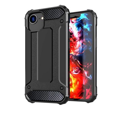 2. Hybrid Armor case for iPhone 16e / 17e - black