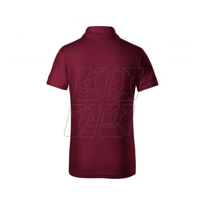 3. Children's Pique Polo Shirt (garnet)