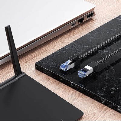 7. Ugreen NW153 Ethernet RJ45 Cat8 Cable Copper Core 1.5m - Black