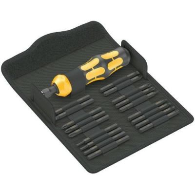 9. Wera impact screwdriver with 18-piece bit set in Kraftform Kompakt 900 Set1 case