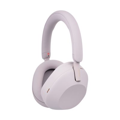 17. Sony WH-1000XM5 on-ear bluetooth headphones silver