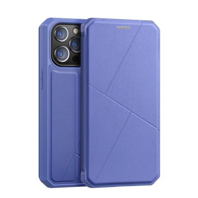 2. DUX DUCIS Skin X Bookcase type case for iPhone 13 Pro blue