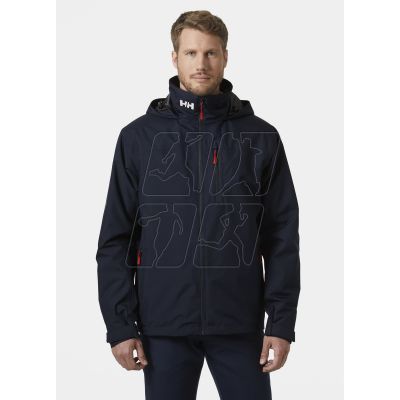 5. Helly Hansen Crew Hooded Midayer Jacket M 2 34442 597