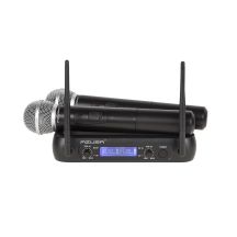 WR-358LD 2-channel VHF microphone (2 x handheld mics)