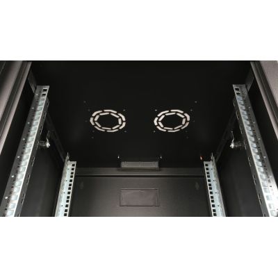 7. Equip EPM-12-6060-B-CBAA 12U Rack Wall Mount Cabinet Black