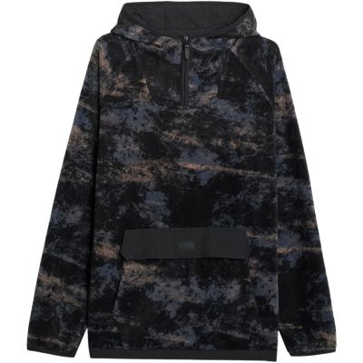 2. Men's fleece sweatshirt 4F M427 multicolor allover 4FWAW25TFLEM427 90A