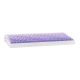 6. gasket HERO84 HE keyboard White+Purple+Gradient+LIGHT JadeKing switch RGB AULA