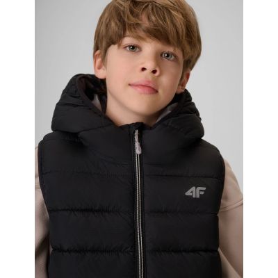 4. Boy's vest with synthetic filling 4F 4FJRSS26TVJAM397-20S