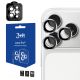 3mk Lens Protection Pro Camera Lens Glass for Apple iPhone 17 Pro /17 Pro Max - Silver