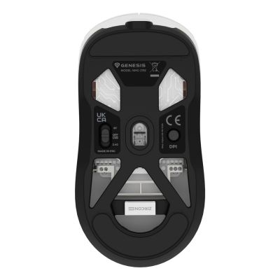 7. GENESIS Zircon 660 Gaming Mouse Right Side RF Wireless + Bluetooth + USB Type-A Optical 12000 DPI