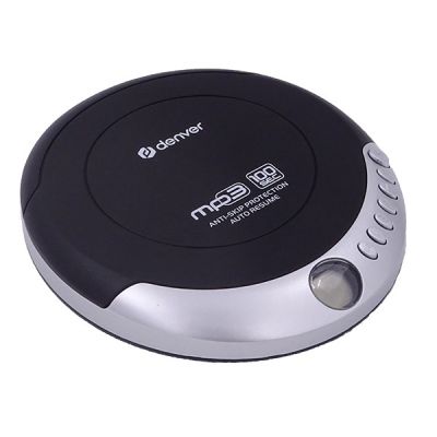 2. Discman with auto resume and anti-shock black and silver