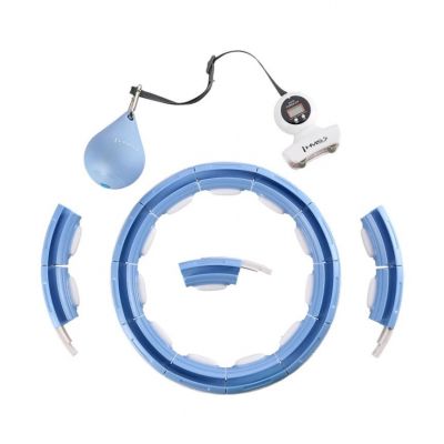 2. Hula Hop HMS HHM15 with magnet and weight blue + counter