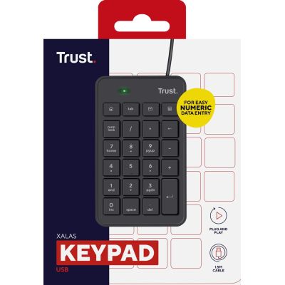 3. TRUST Xalas USB Numeric Keypad