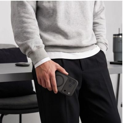 9. Tech-Protect BasicMag MagSafe Case for iPhone 17 Pro / 18 Pro - Matte Black