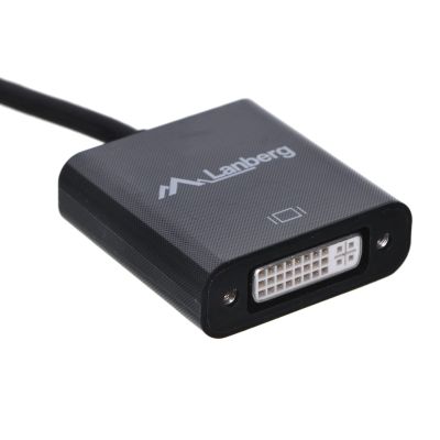 3. Lanberg AD-0007-BK Adapter (DisplayPort M - DVI-D F; 0.10m; black)