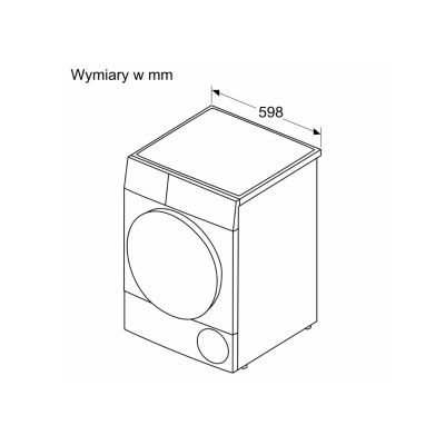 12. BOSCH WQA23300PL clothes dryer
