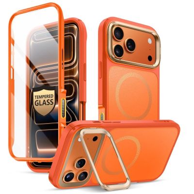 2. Supcase IBLSN Ares Flip MagSafe Case for iPhone 17 Pro Max - Orange