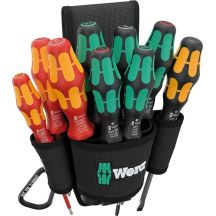 Belt mount pocket SET 1 9620 + 10-piece screwdrivers