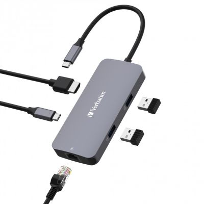 3. Verbatim CMH-05 USB Type-C 5000 Mbit/s Silver