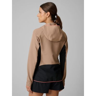 2. Women's windproof softshell jacket 4F 4FRSS26TSOFF645-83S
