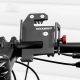 6. Rockbros 25210038101 clamp phone holder - black