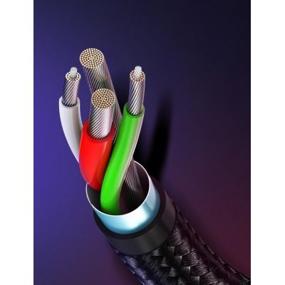 6. Ugreen cable 2in1 USB - micro USB / USB Type C cable 1m 2.4A black (30875)