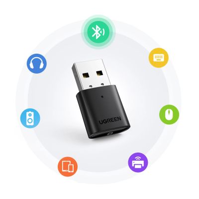 4. Ugreen Bluetooth 5.0 USB-A Adapter Black (CM390)