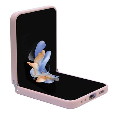 4. Guess Glitter Script case for Samsung Galaxy Z Flip 5 - pink