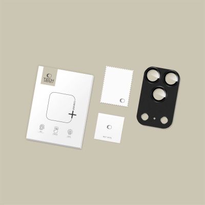 4. Tech-Protect Camfull Fit+ Camera Cover for iPhone 17 Pro - Black