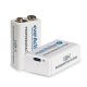 4. EVERACTIVE BATTERY 6F22/9V LI-ION 550 MAH WITH USB TYPE C EVHR22-550C