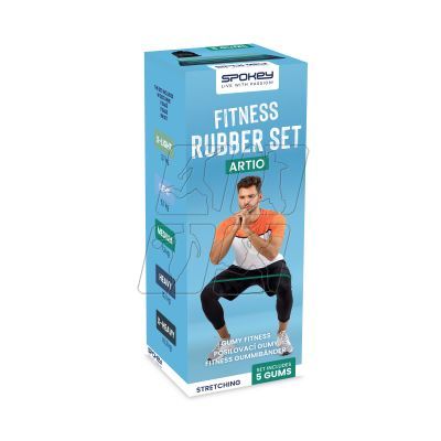 8. Spokey Artio SPK-943618 fitness rubber set