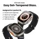 13. Tech-Protect Easy Set+ Tempered Glass 2-pack for Apple Watch Ultra 1/2 49mm - Clear