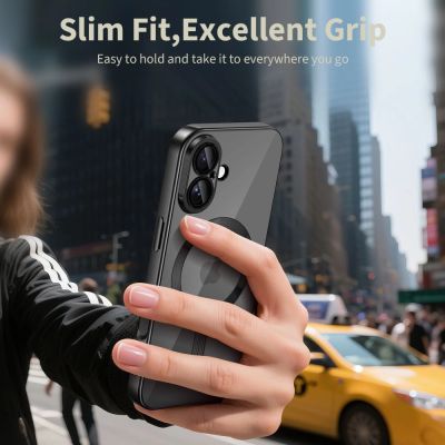 5. Tech-Protect MagFlex MagSafe Case for iPhone 17 - Clear Black