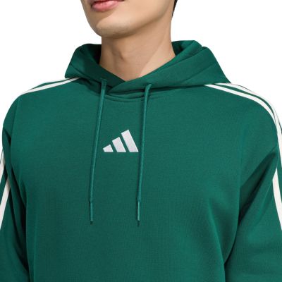 4. adidas Essentials 3-Stripes Fleece Hoodie men's green KZ1413