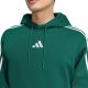 4. adidas Essentials 3-Stripes Fleece Hoodie men's green KZ1413