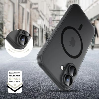 5. Tech-Protect MagSlim MagSafe iPhone 16 Case - Black