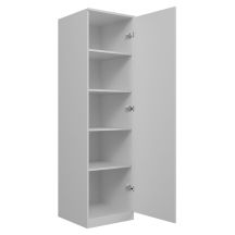 WARDROBE DOOR SHELVES SD-50 MATTE WHITE