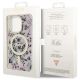 8. Guess GUHMP14LHCFWSP iPhone 14 Pro 6.1" pink/pink hardcase Flower MagSafe