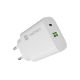 12. NATEC RIBERA WALL CHARGER 1X USB-A + 1X USB-